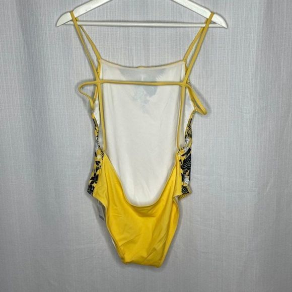 Out From Under Urban Outfitters Yellow One Piece Swim Wear - Picture 4 of 4